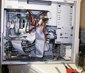 自作機内部