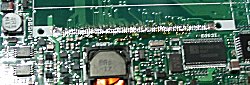 Libretto L2 PCカードのランド