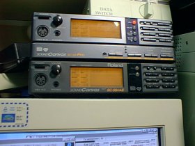 SC55mkII + SC88Pro